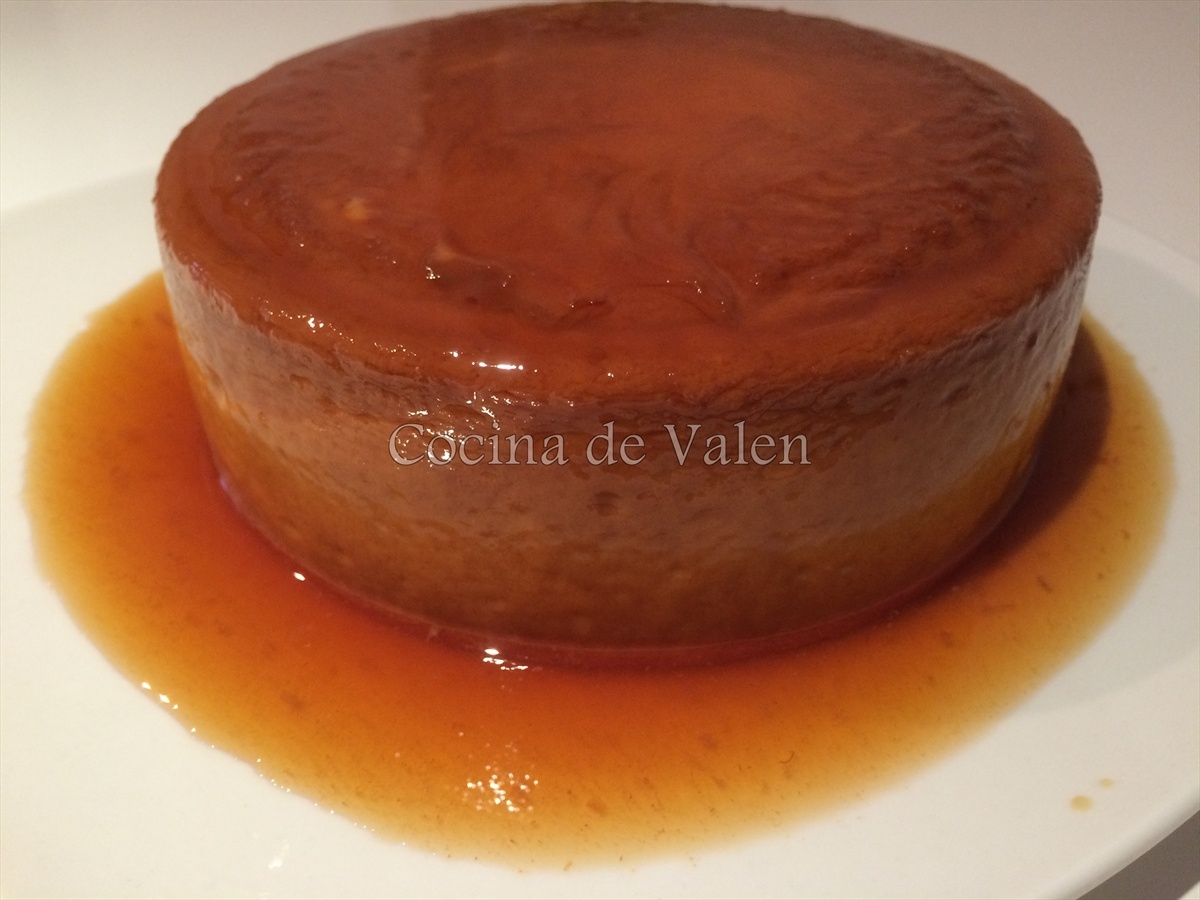 Receta del Flan de Queso - Cocina de Valen