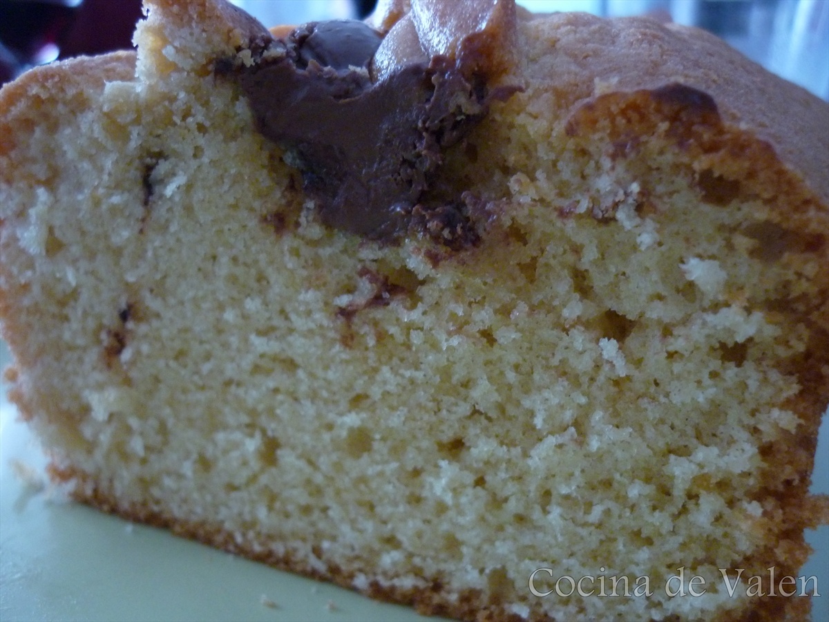 Bizcocho express de Nutella - Cocina de Valen