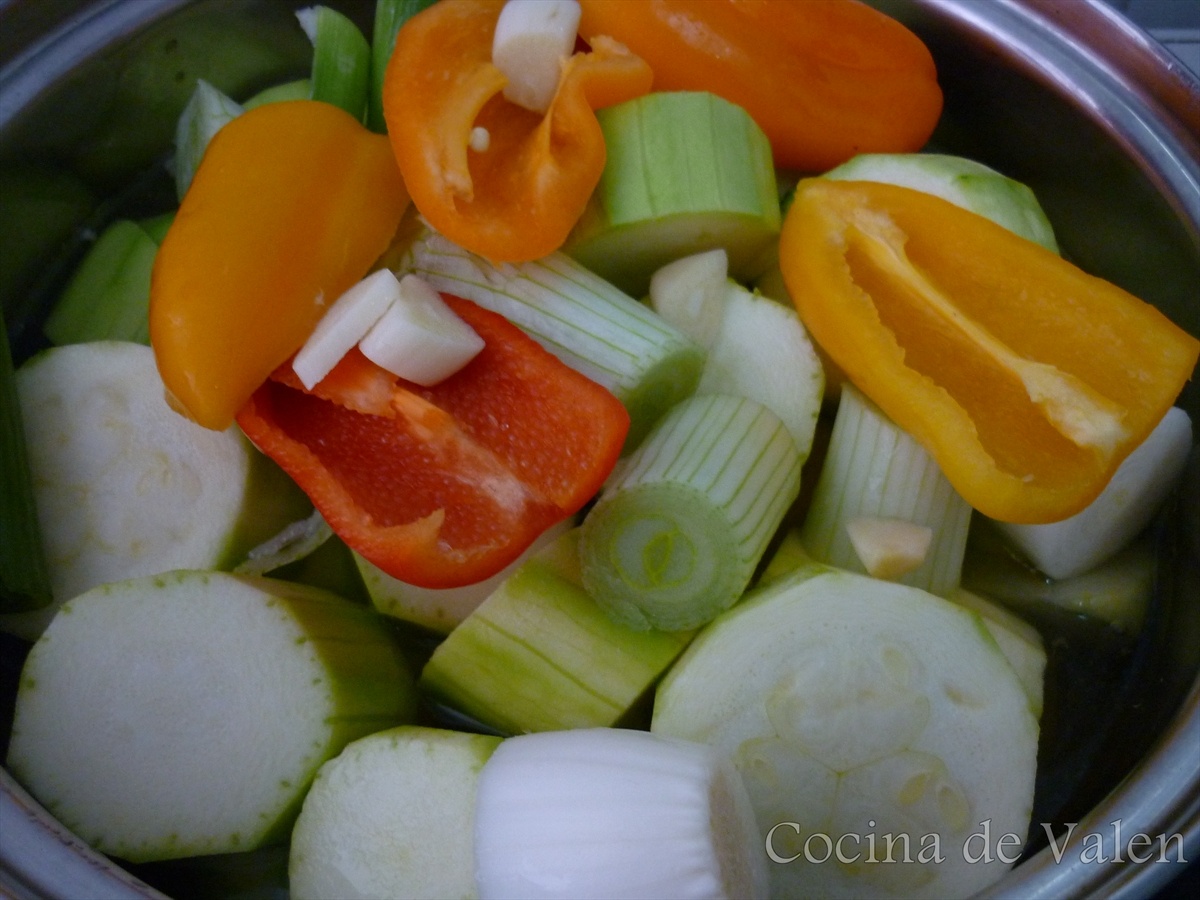 Crema de calabacín - Cocina de Valen