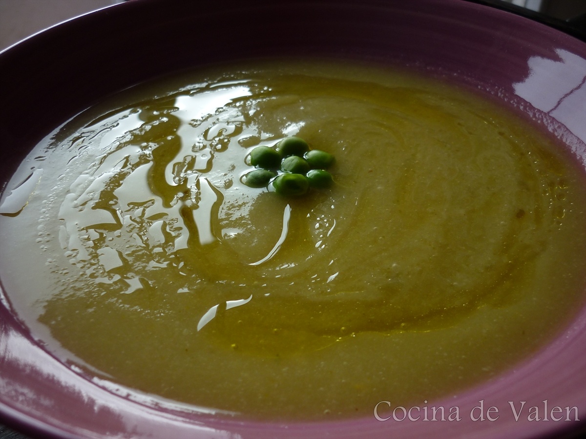 Crema de calabacín - Cocina de Valen