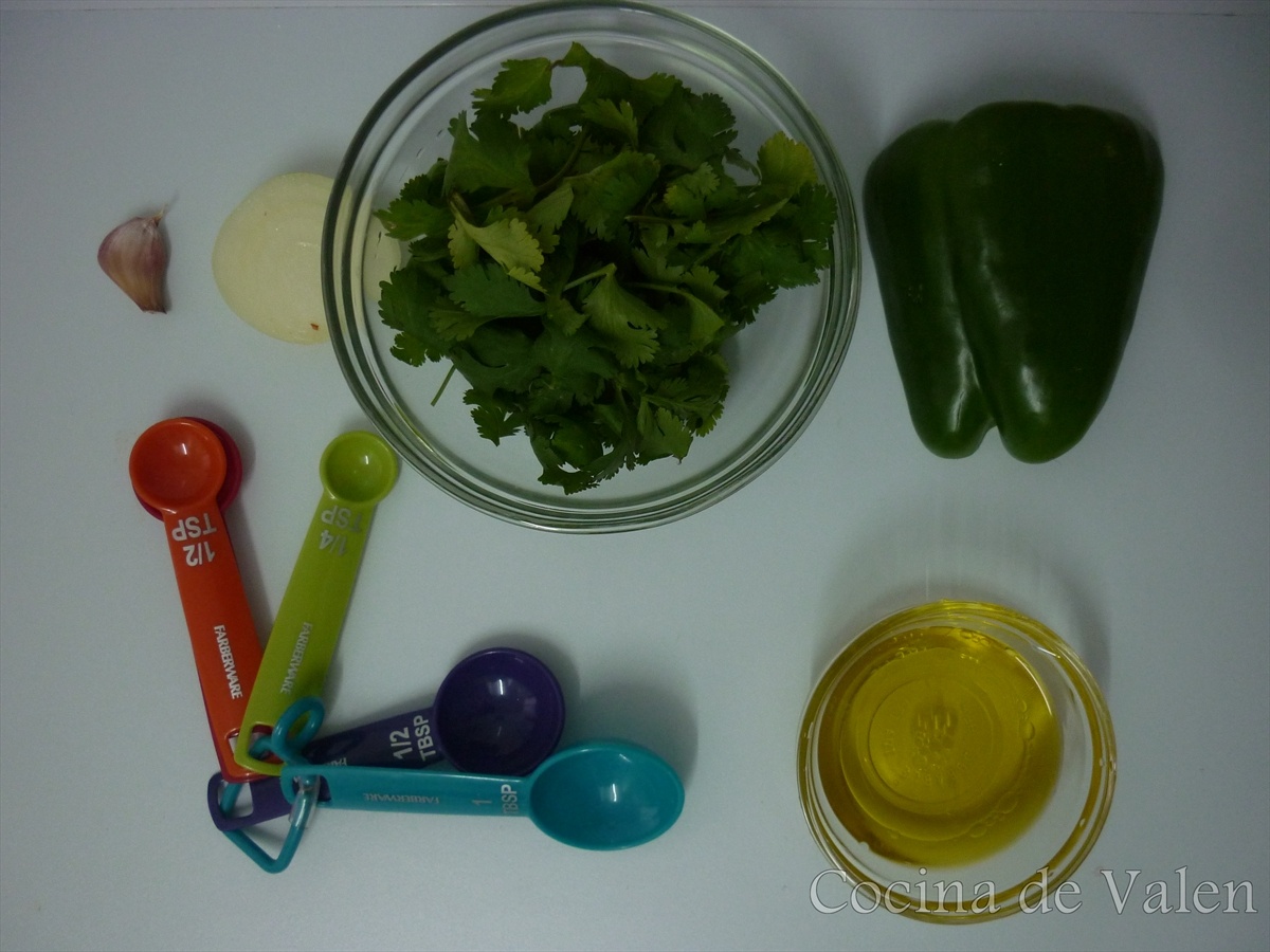 Guasacaca sin aguacate - Cocina de Valen