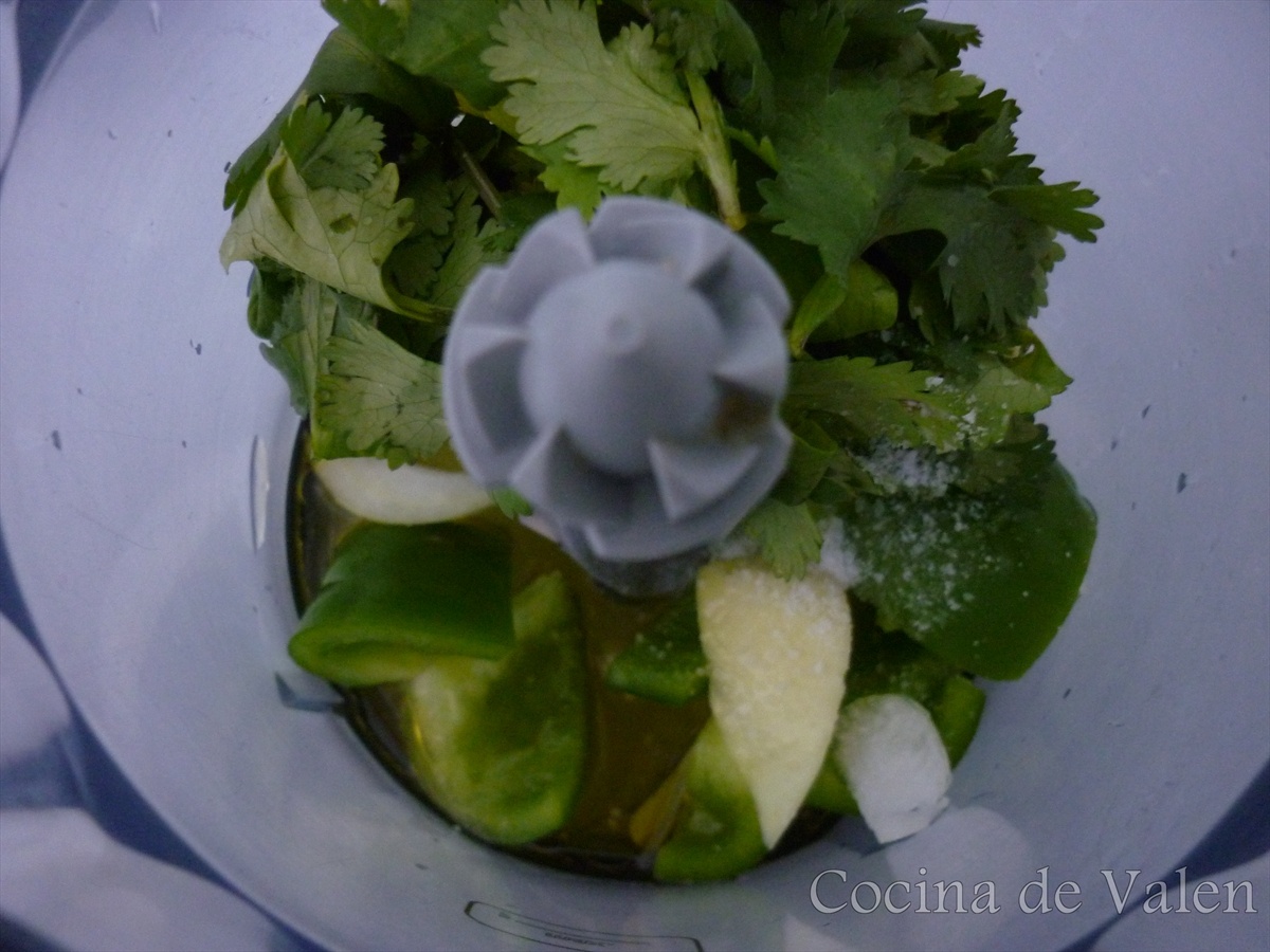 Guasacaca sin aguacate - Cocina de Valen