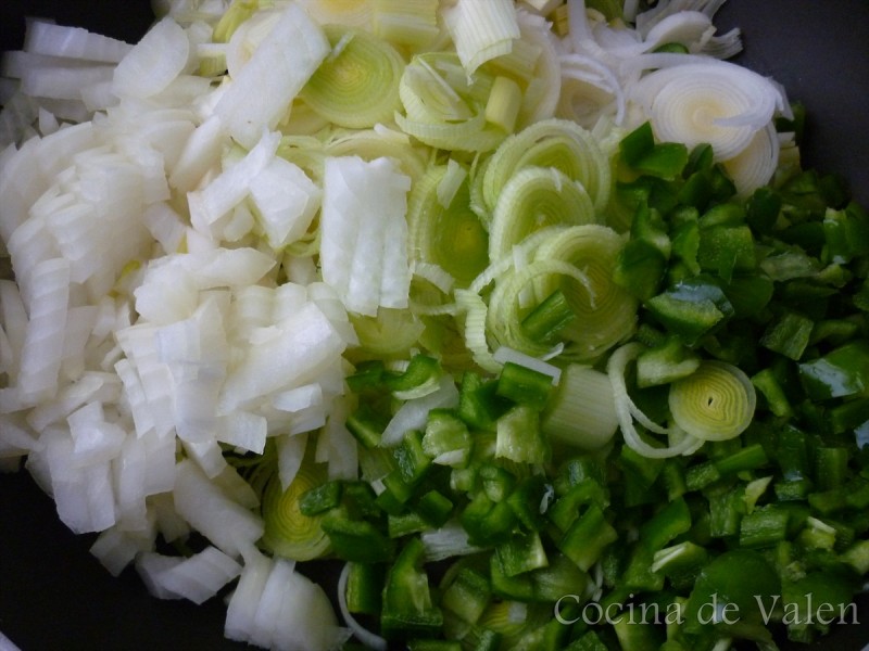 Vegetales para Lentejas