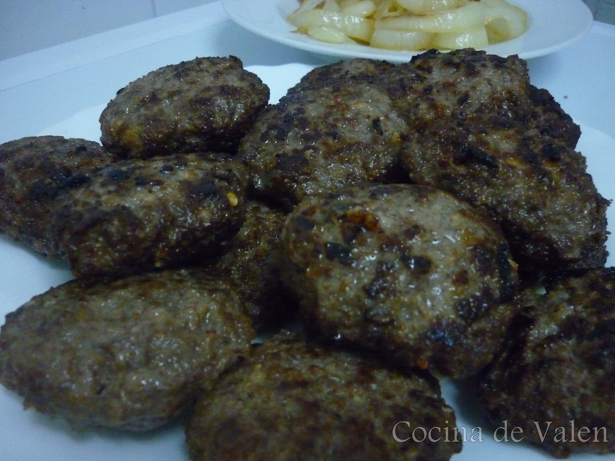 Tortitas de Carne molida