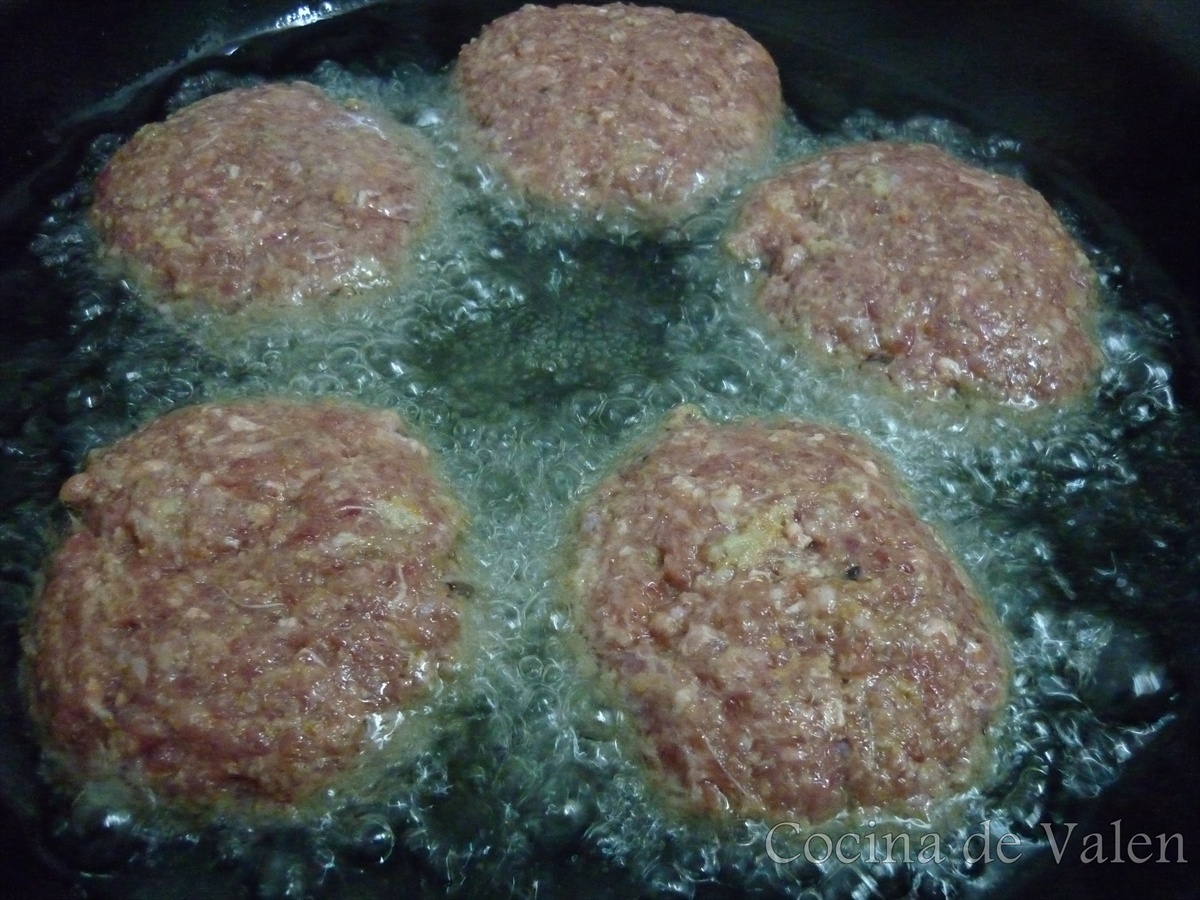 Tortitas de Carne molida