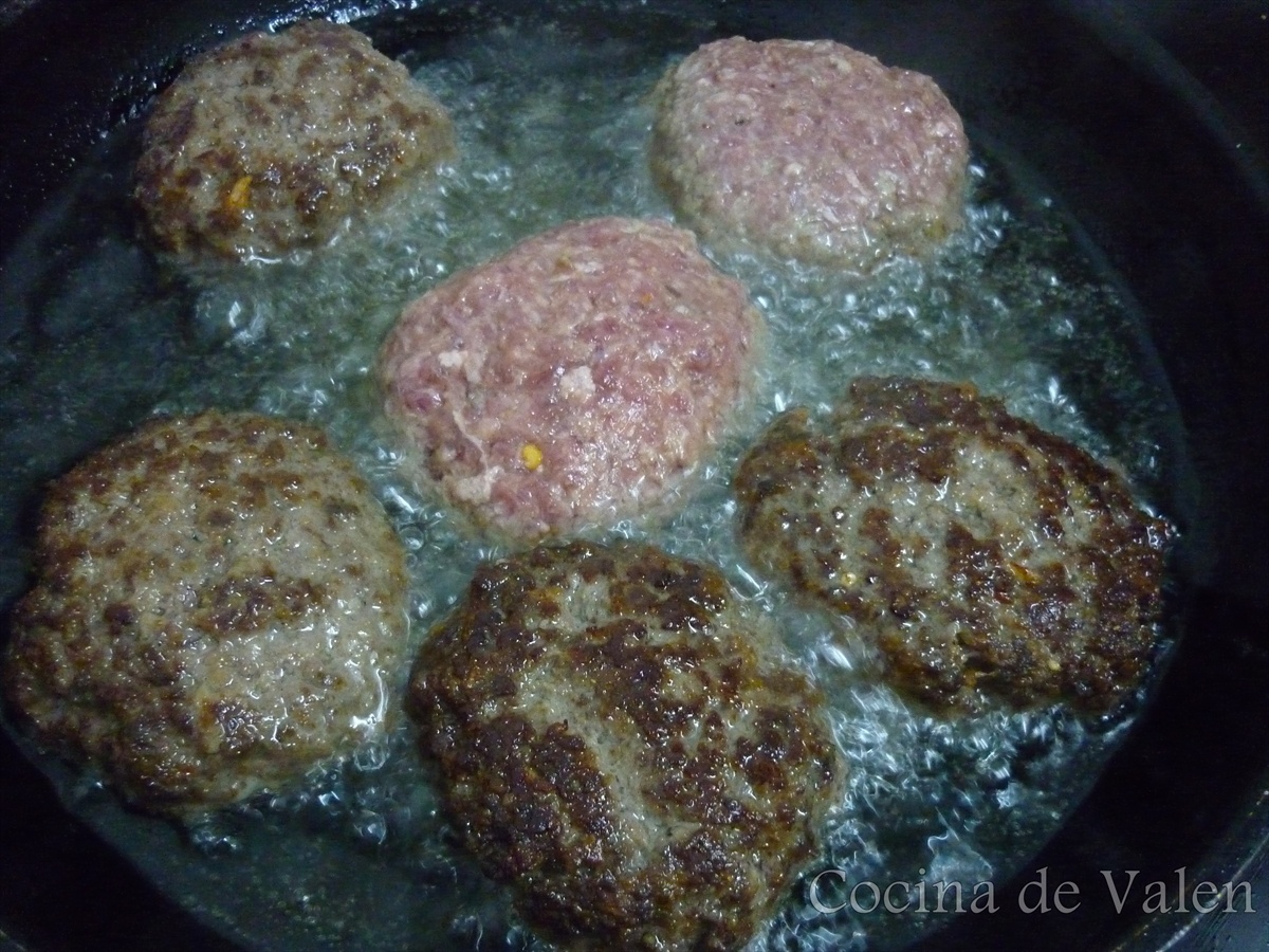 Tortitas de Carne molida