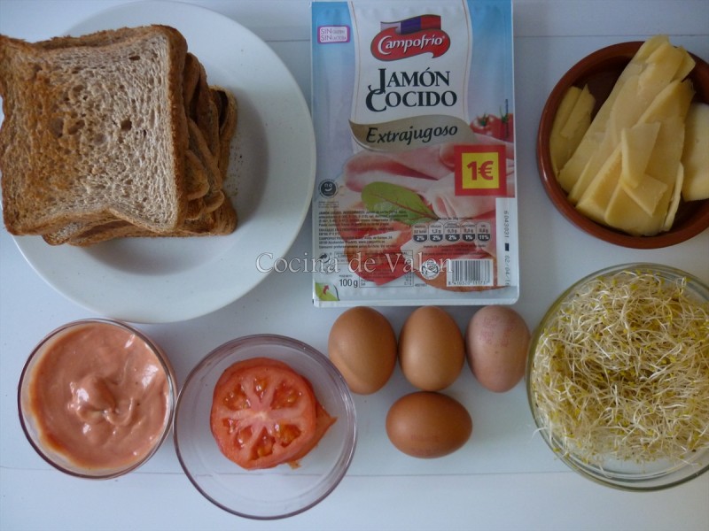 Ingredientes Club House Sandwich