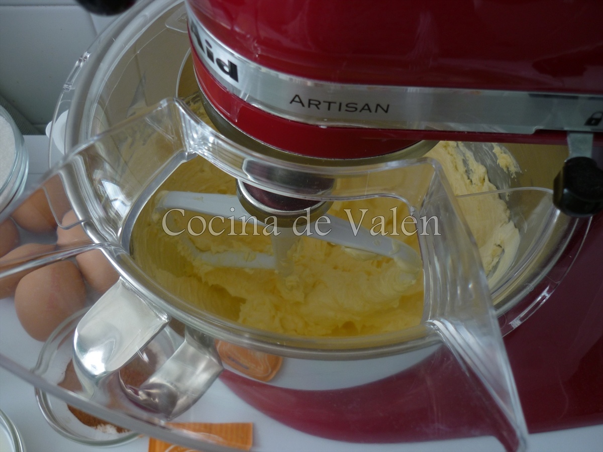 Bizcocho con canela y nueces kitchenaid
