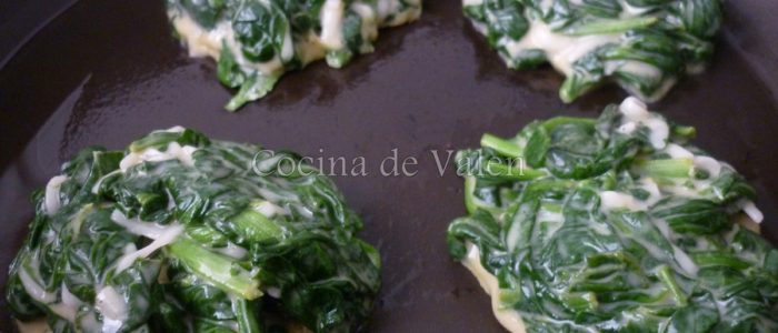 Tortitas de Espinaca