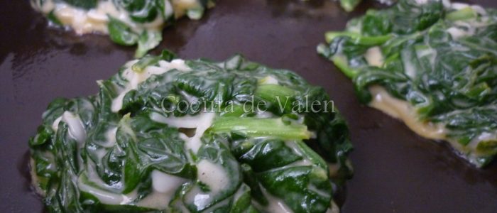 Tortitas de Espinaca