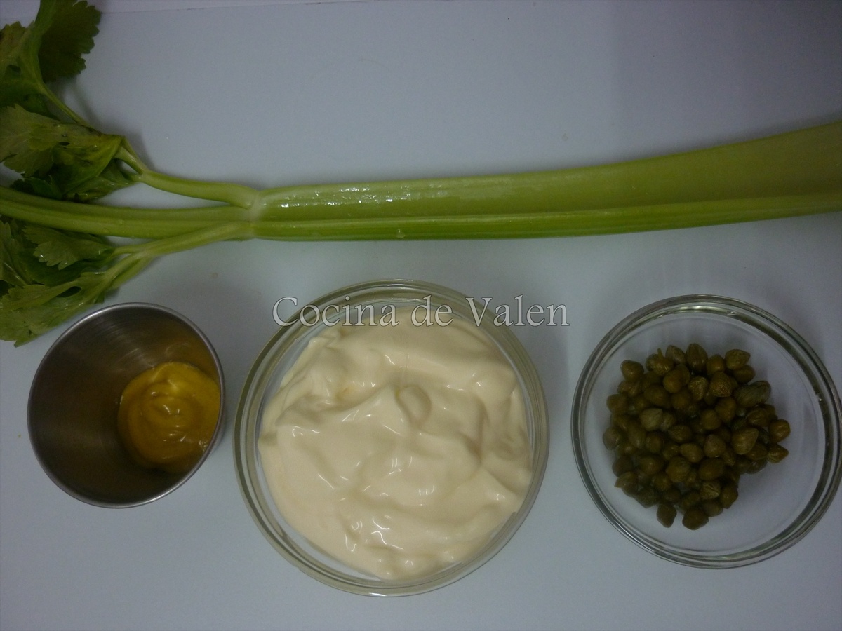 Salsa de céleri para el sanduchón