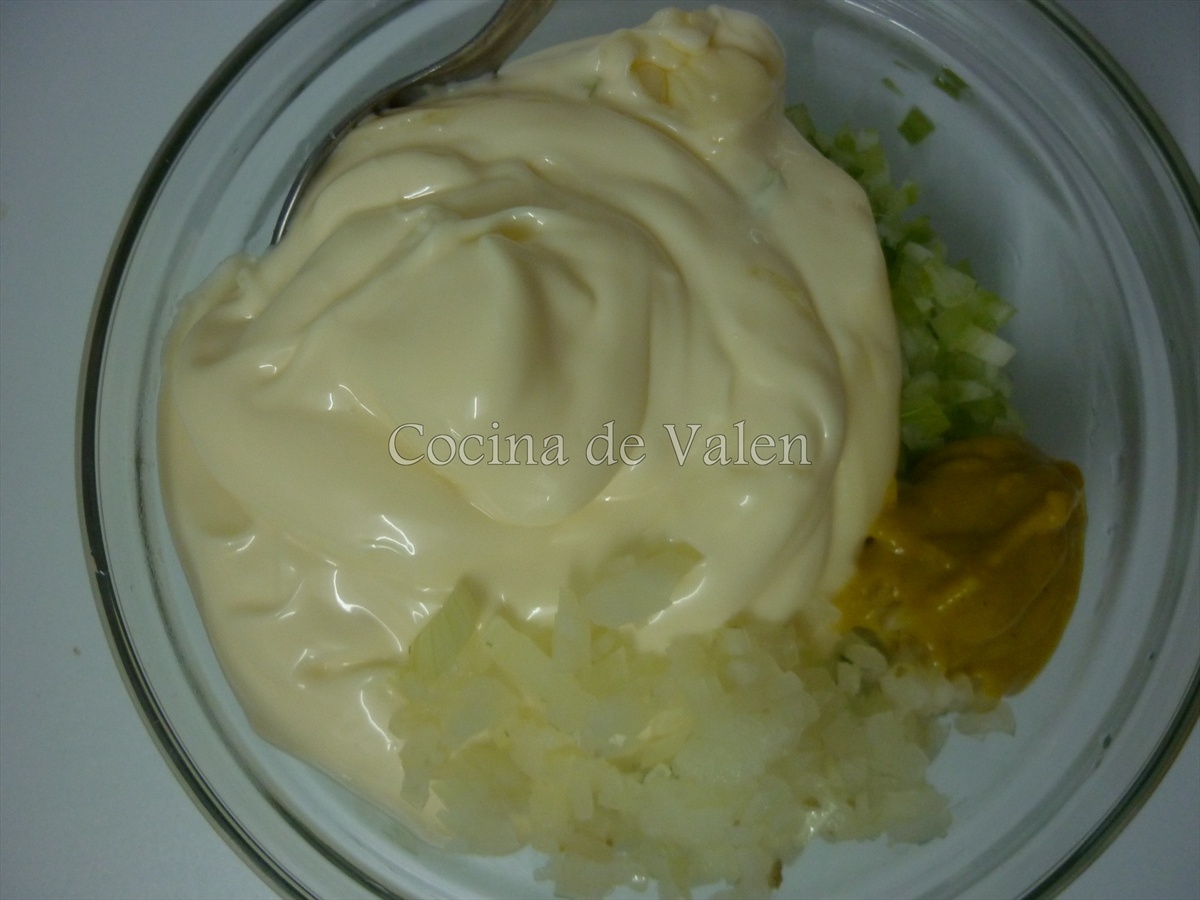 Salsa de céleri para el sanduchón
