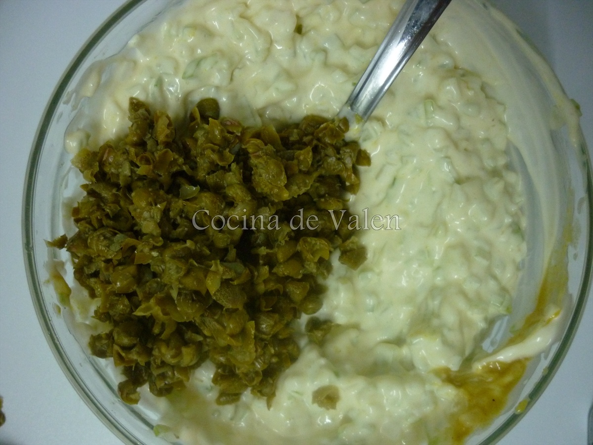 Salsa de céleri para el sanduchón