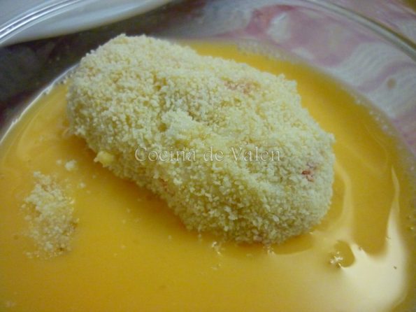 Preparación de las croquetas de merluza - Cocina de Valen