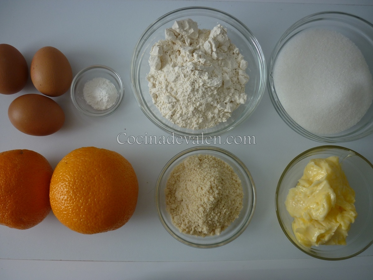Bizcocho de naranja con glaseado de naranja - Cocina de Valen