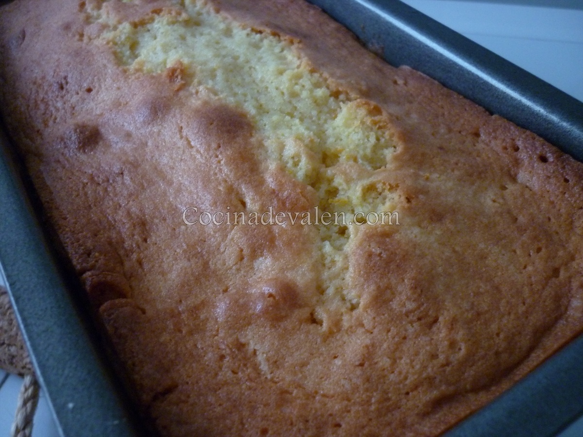 Bizcocho de naranja con glaseado de naranja - Cocina de Valen