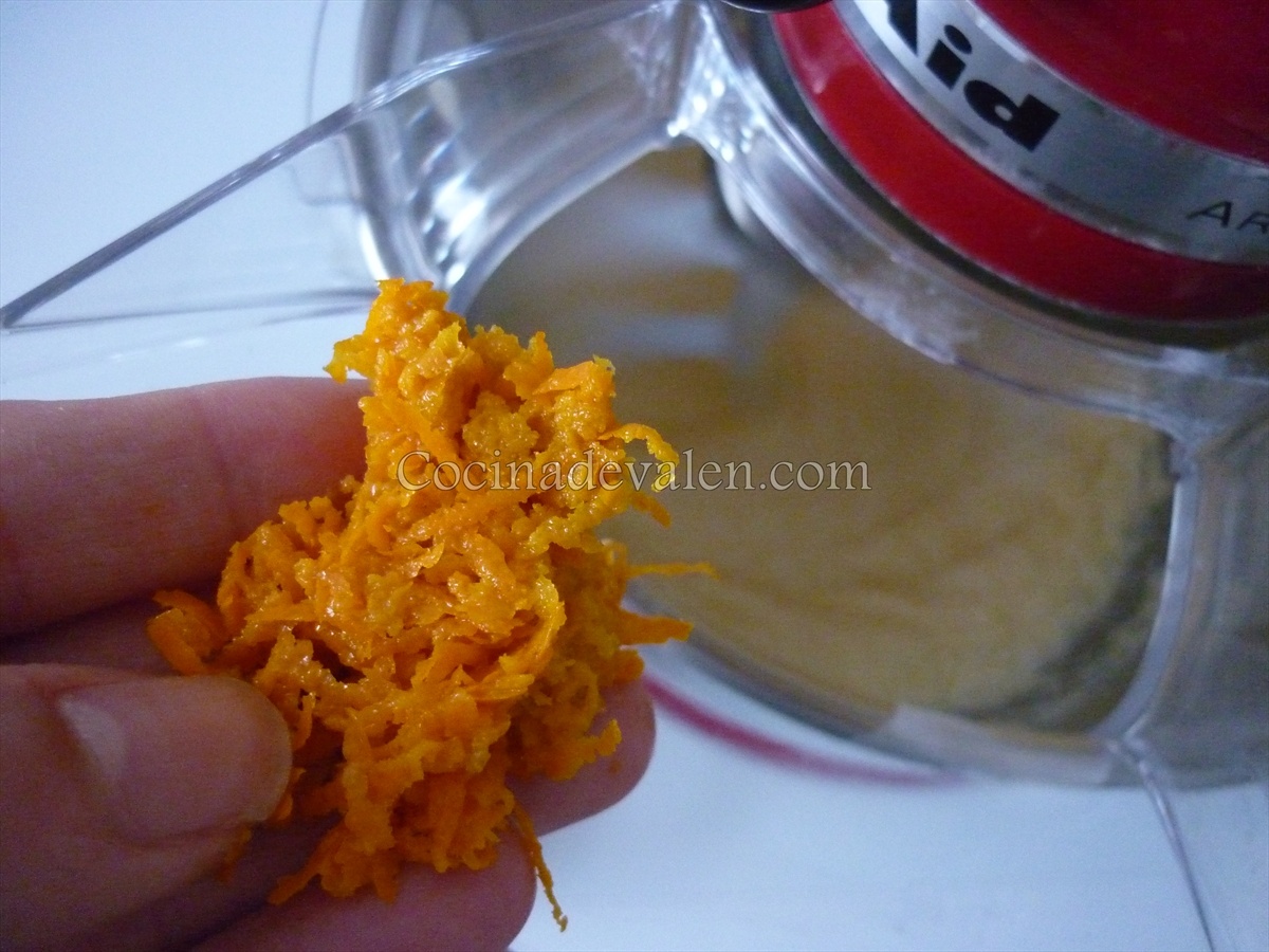 Bizcocho de naranja con glaseado de naranja - Cocina de Valen