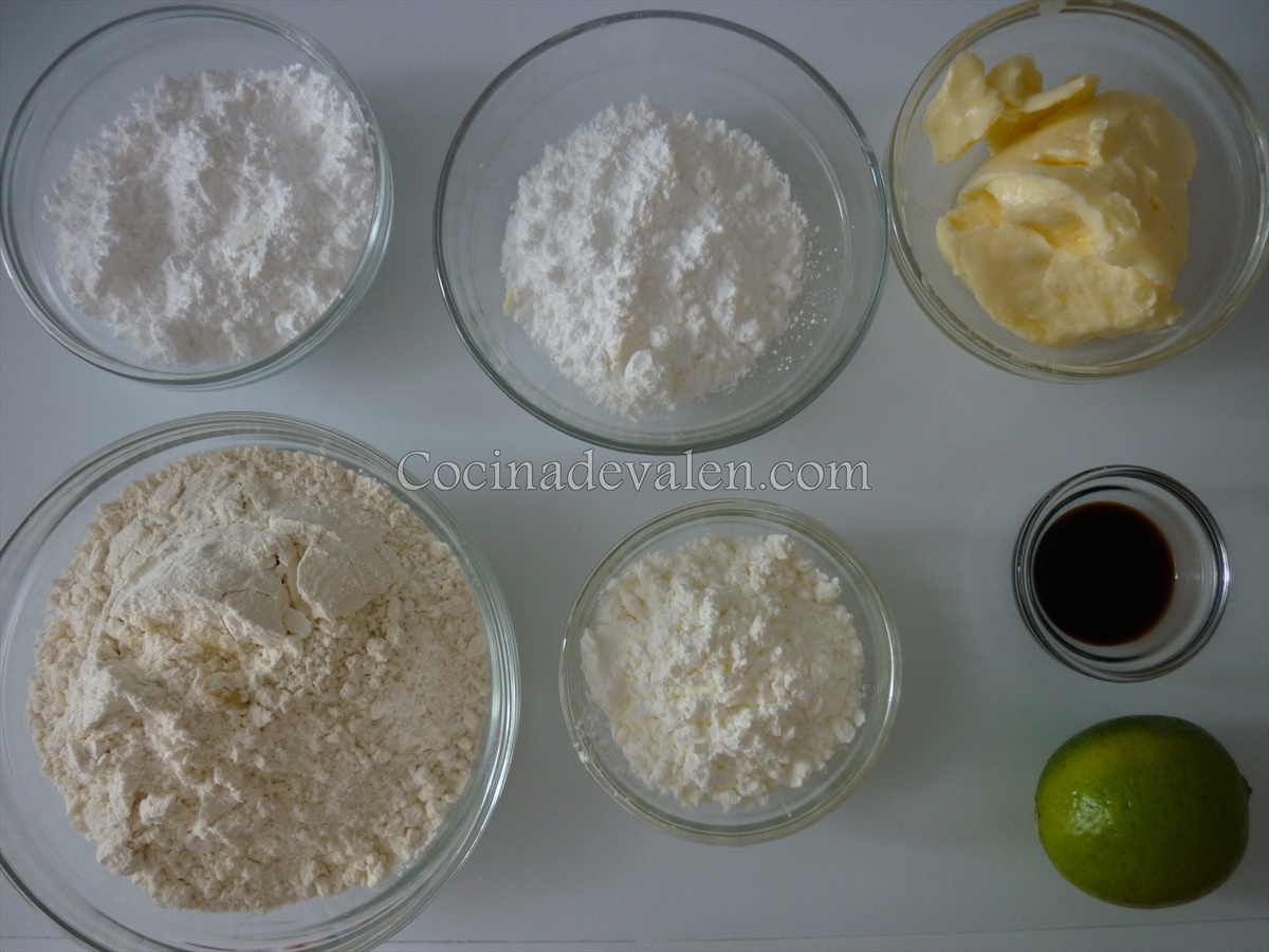 Galletas de limón - Cocina de Valen