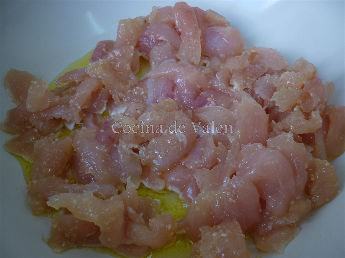 Strogonoff de Pollo - Cocina de Valen