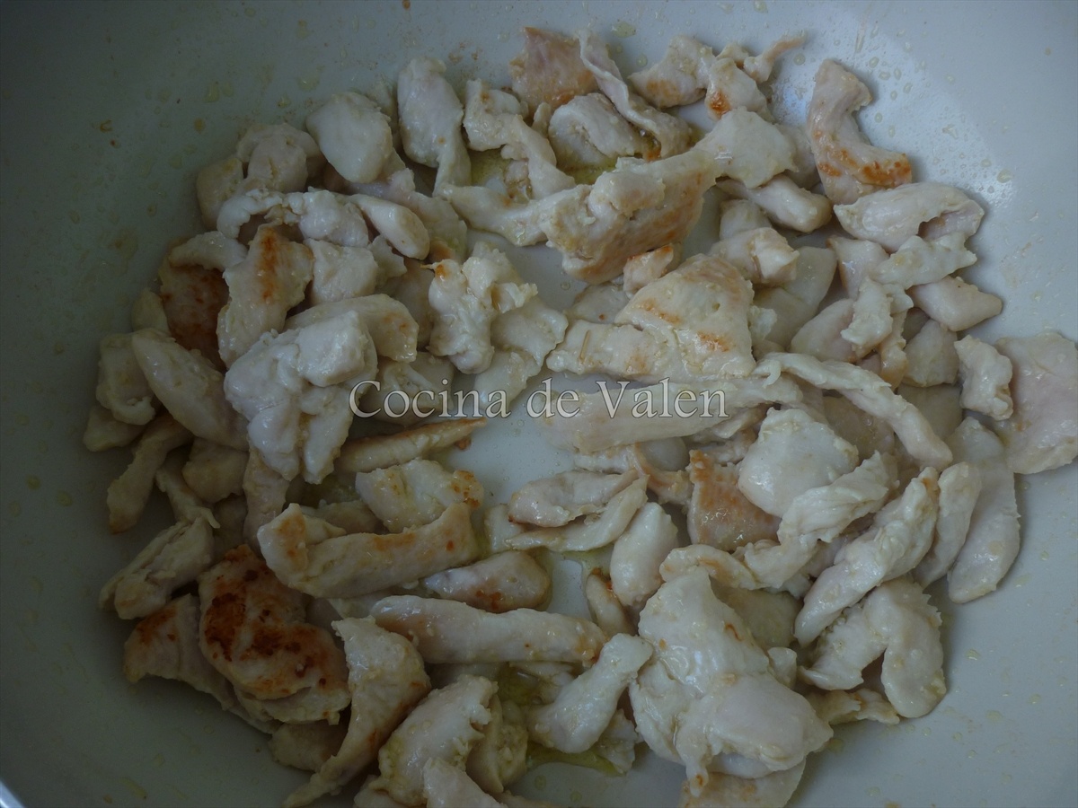 Strogonoff de Pollo - Cocina de Valen