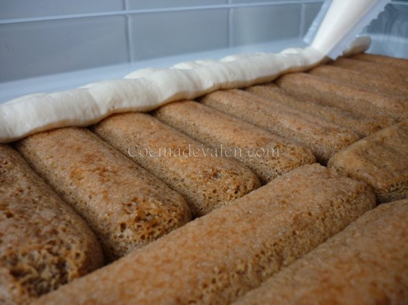 Tiramisú - Cocina de Valen