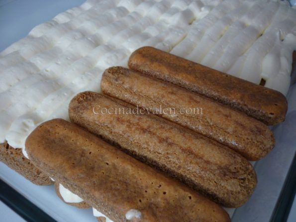 Tiramisú - Cocina de Valen