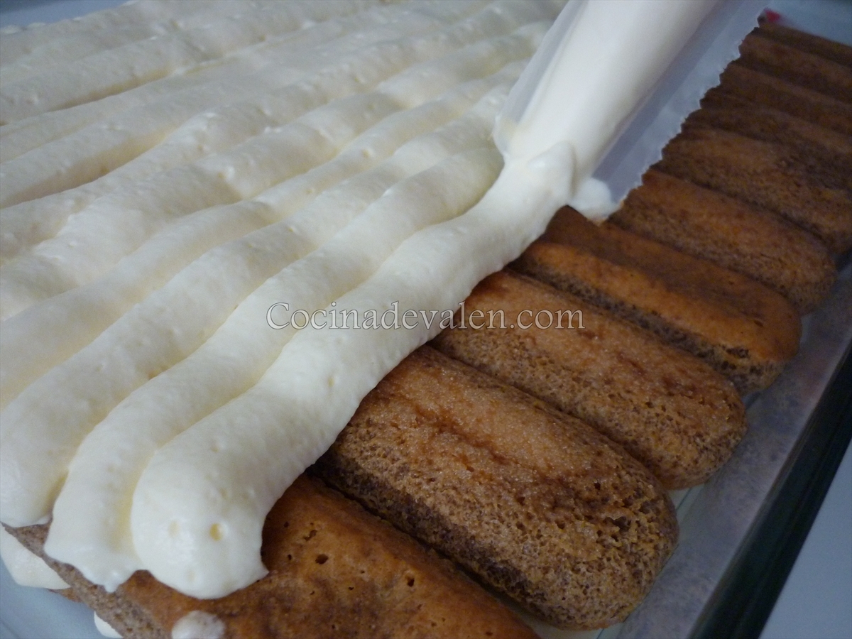 Tiramisú - Cocina de Valen