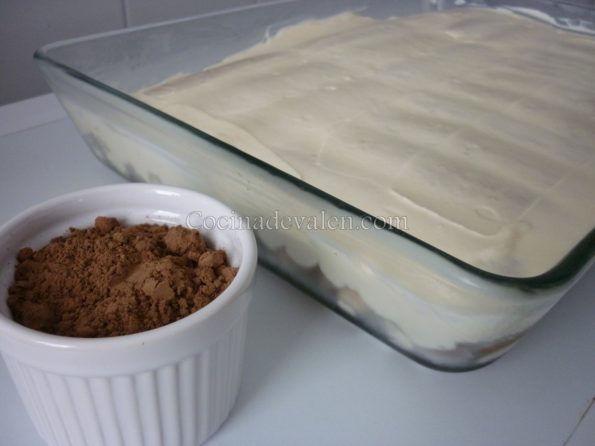 Tiramisú - Cocina de Valen