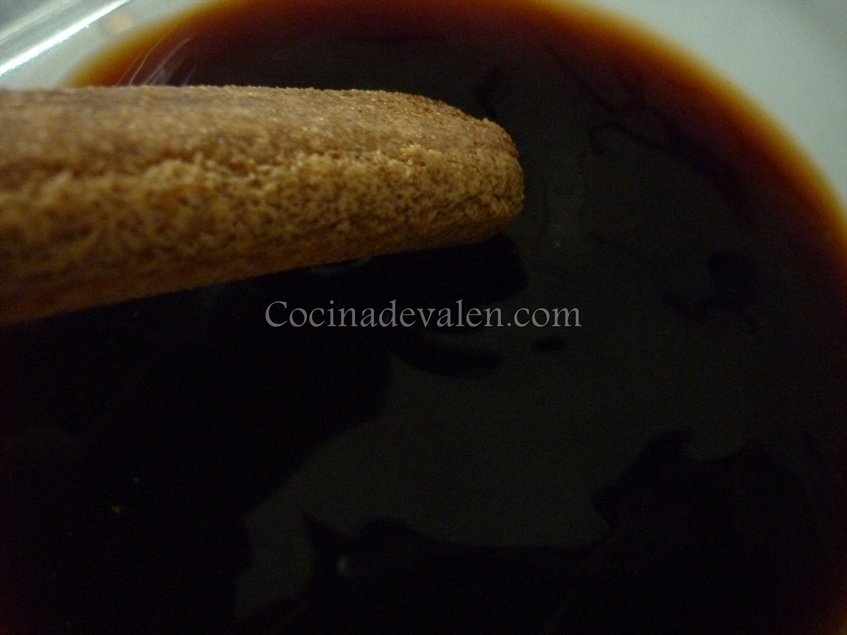 Tiramisú - Cocina de Valen