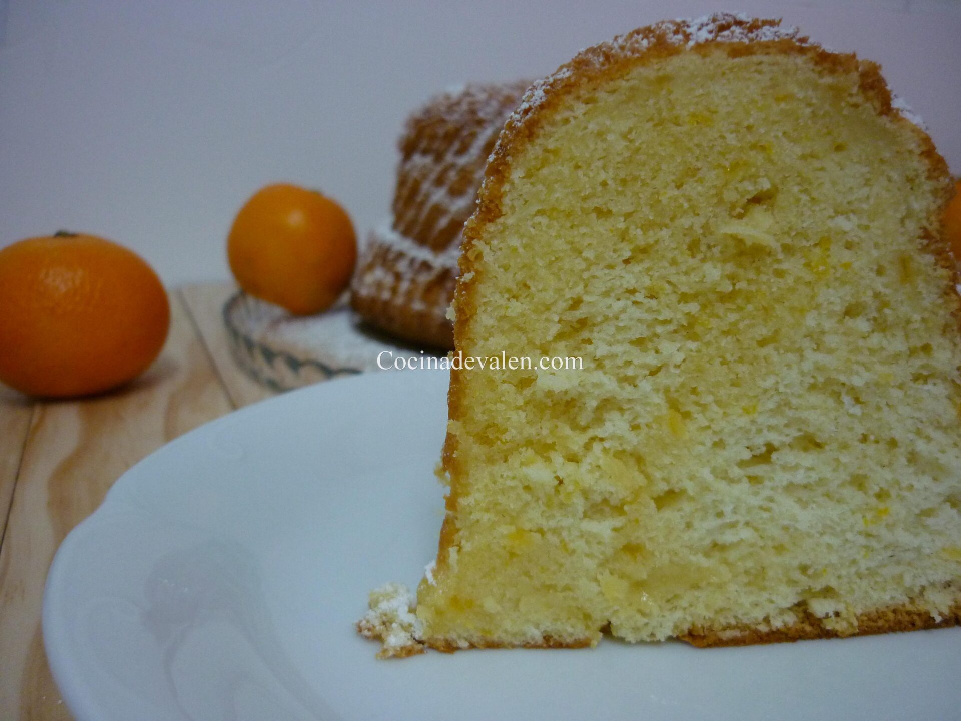 Bizcocho de Mandarina - Cocina de Valen