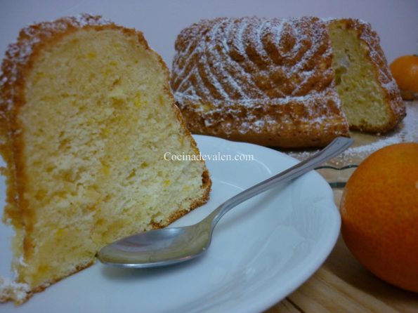 Bizcocho de Mandarinas - Cocina de Valen