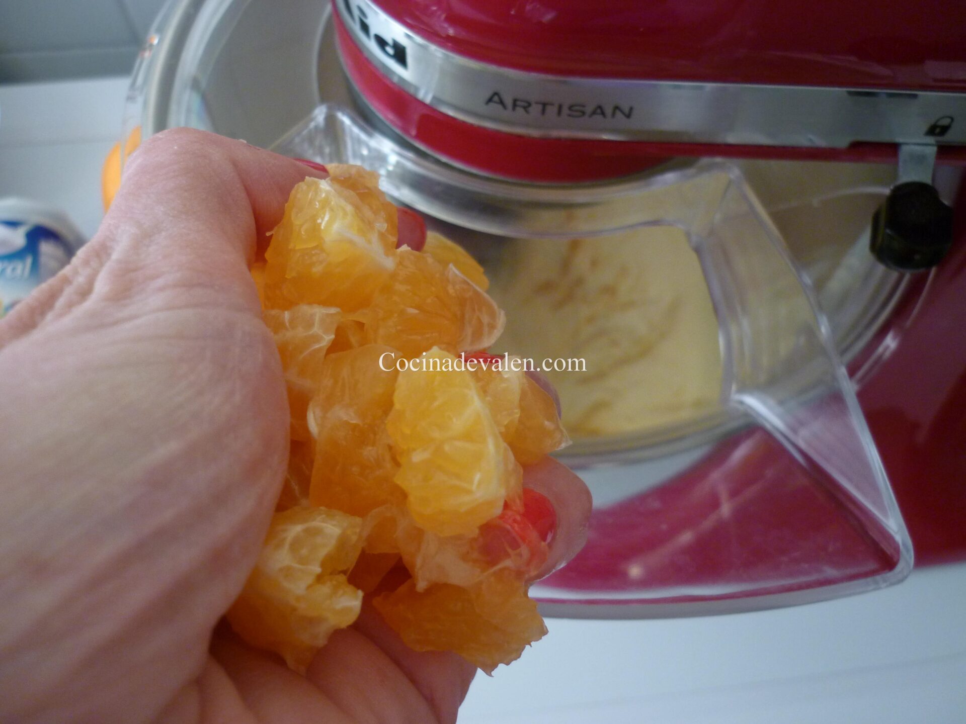 Bizcocho de Mandarina - Cocina de Valen