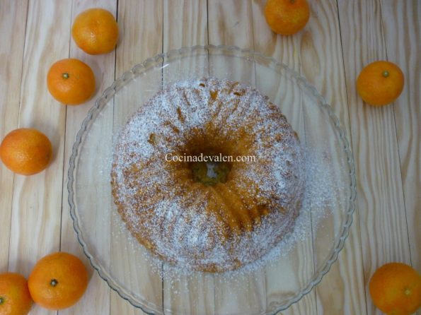 Bizcocho de Mandarina - Cocina de Valen