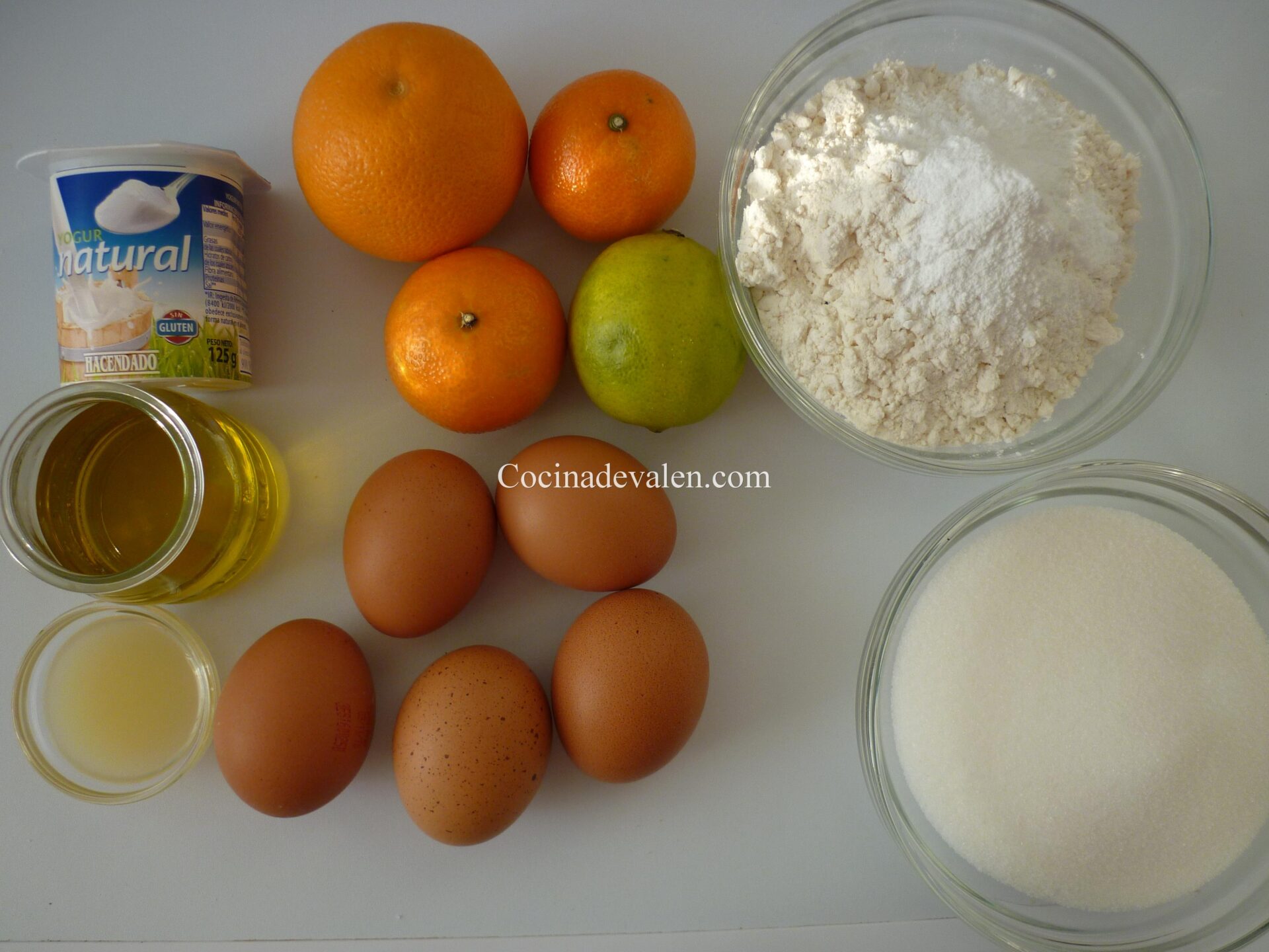 Bizcocho de Mandarina - Cocina de Valen