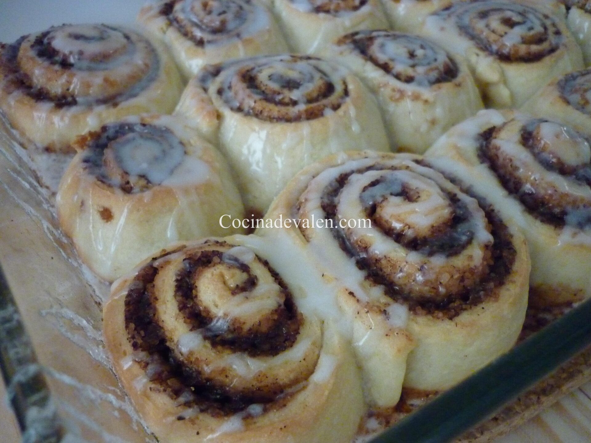 Cinnamon Rolls - Cocina de Valen