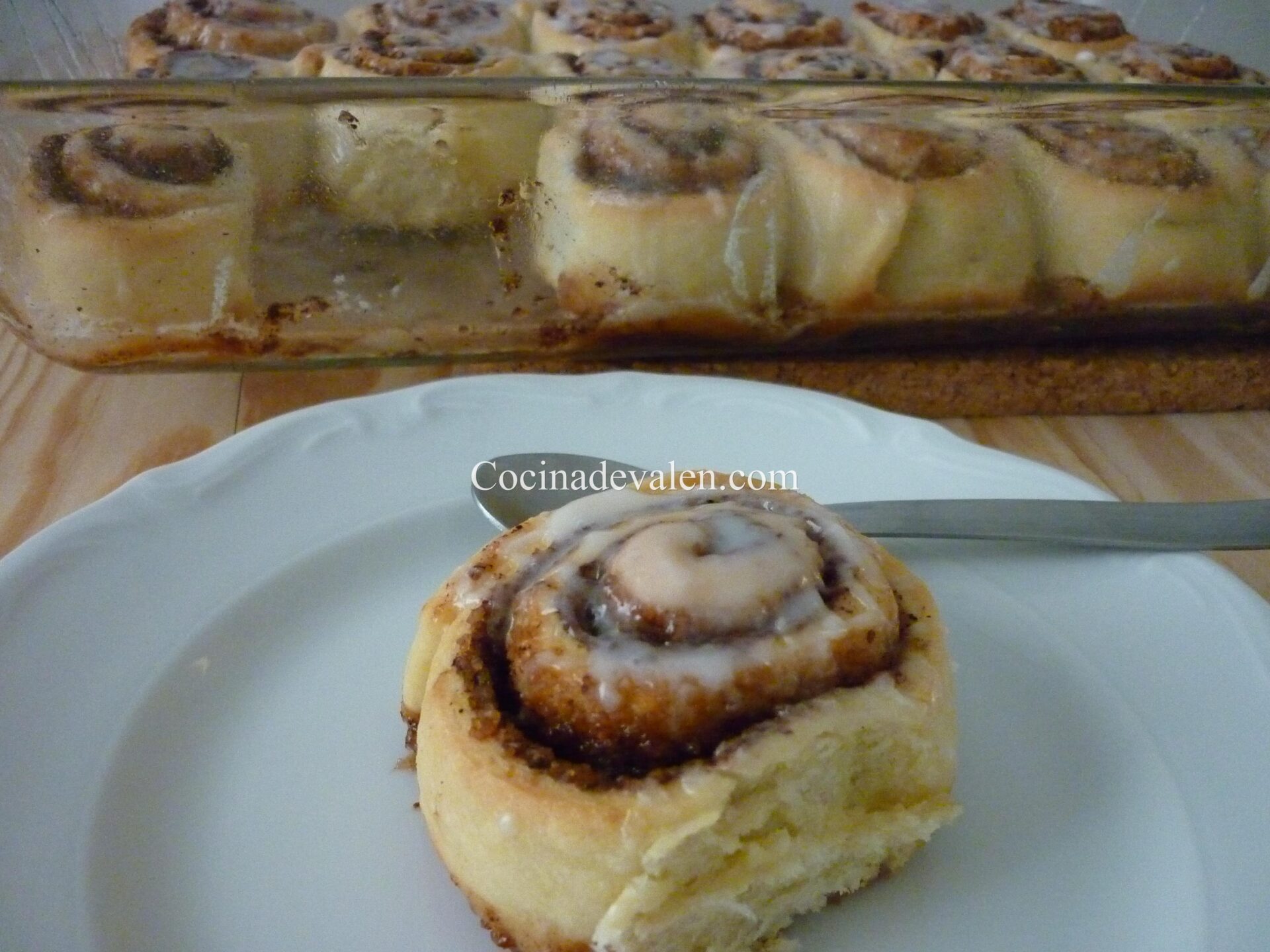 Cinnamon Rolls - Cocina de Valen
