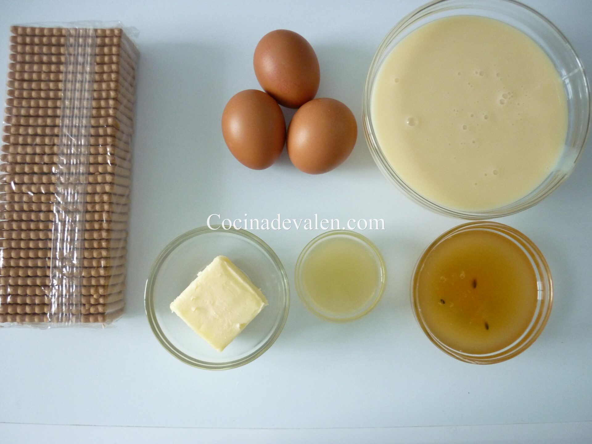 Pie de limón y maracuyá - Cocina de Valen