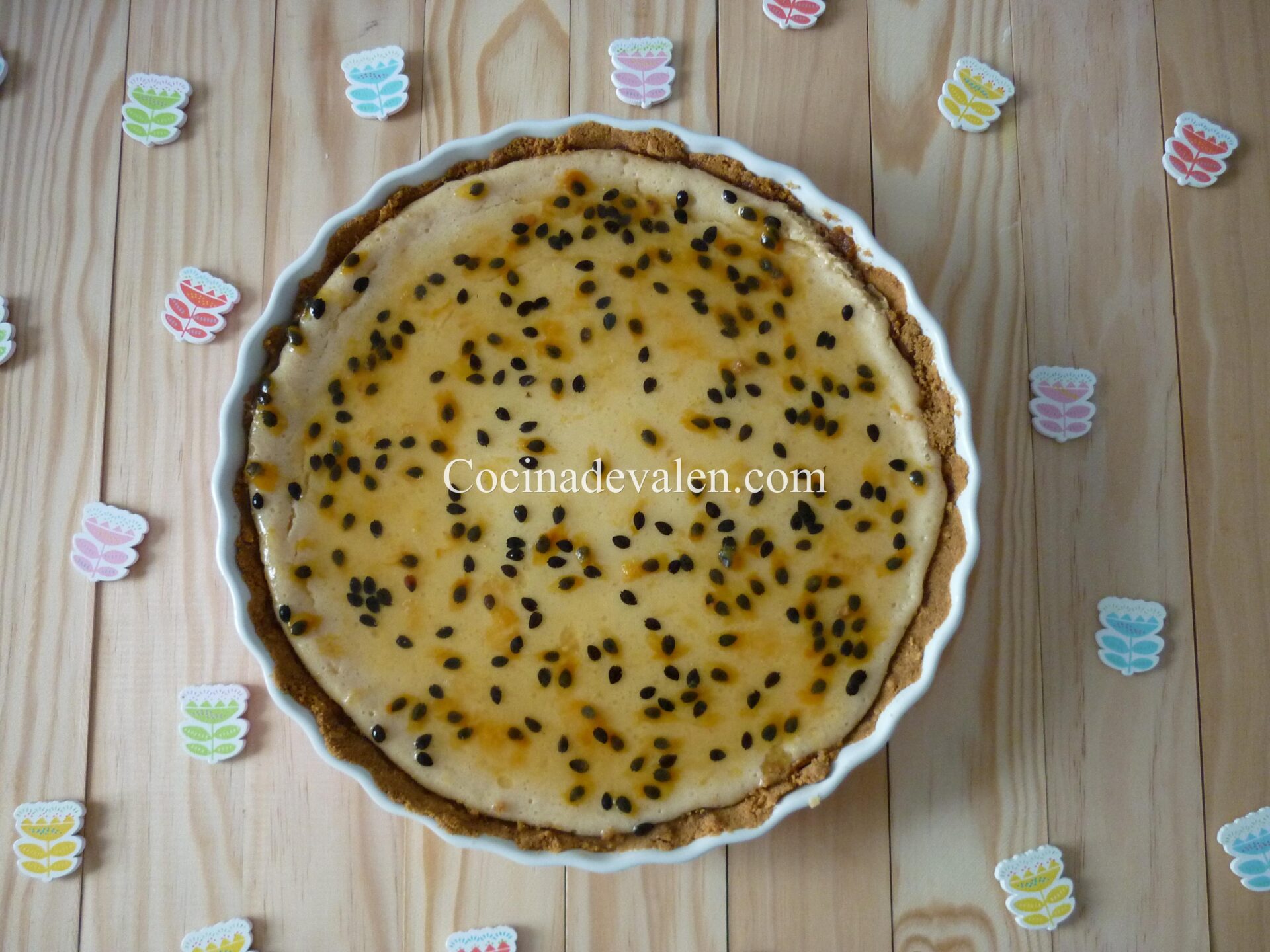 Pie de limón y maracuyá - Cocina de Valen