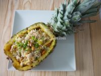 Arroz salteado con pollo, piña y anacardos - Cocina de Valen