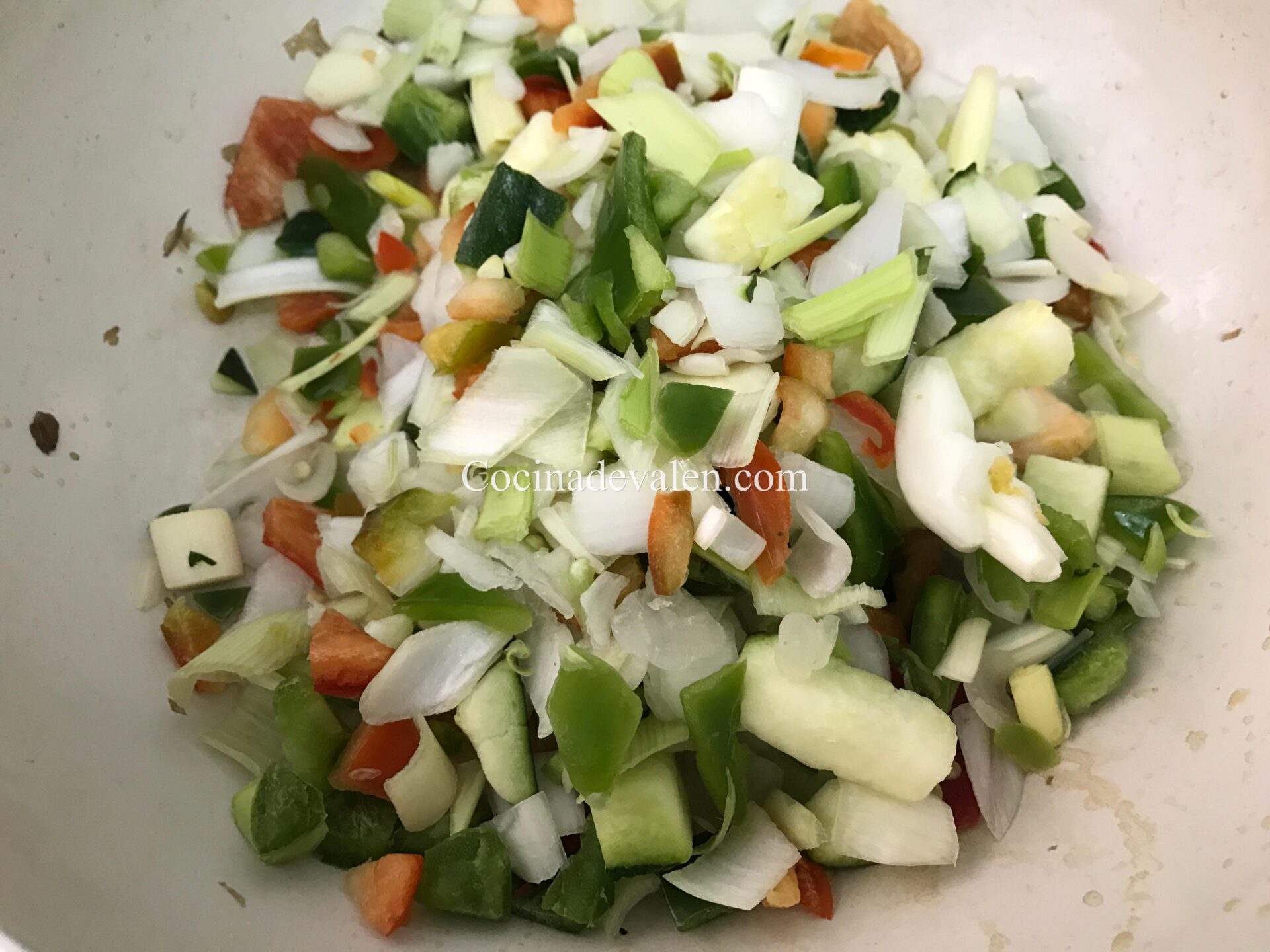 Tallarines salteados con Pak choi y pollo - Cocina de Valen