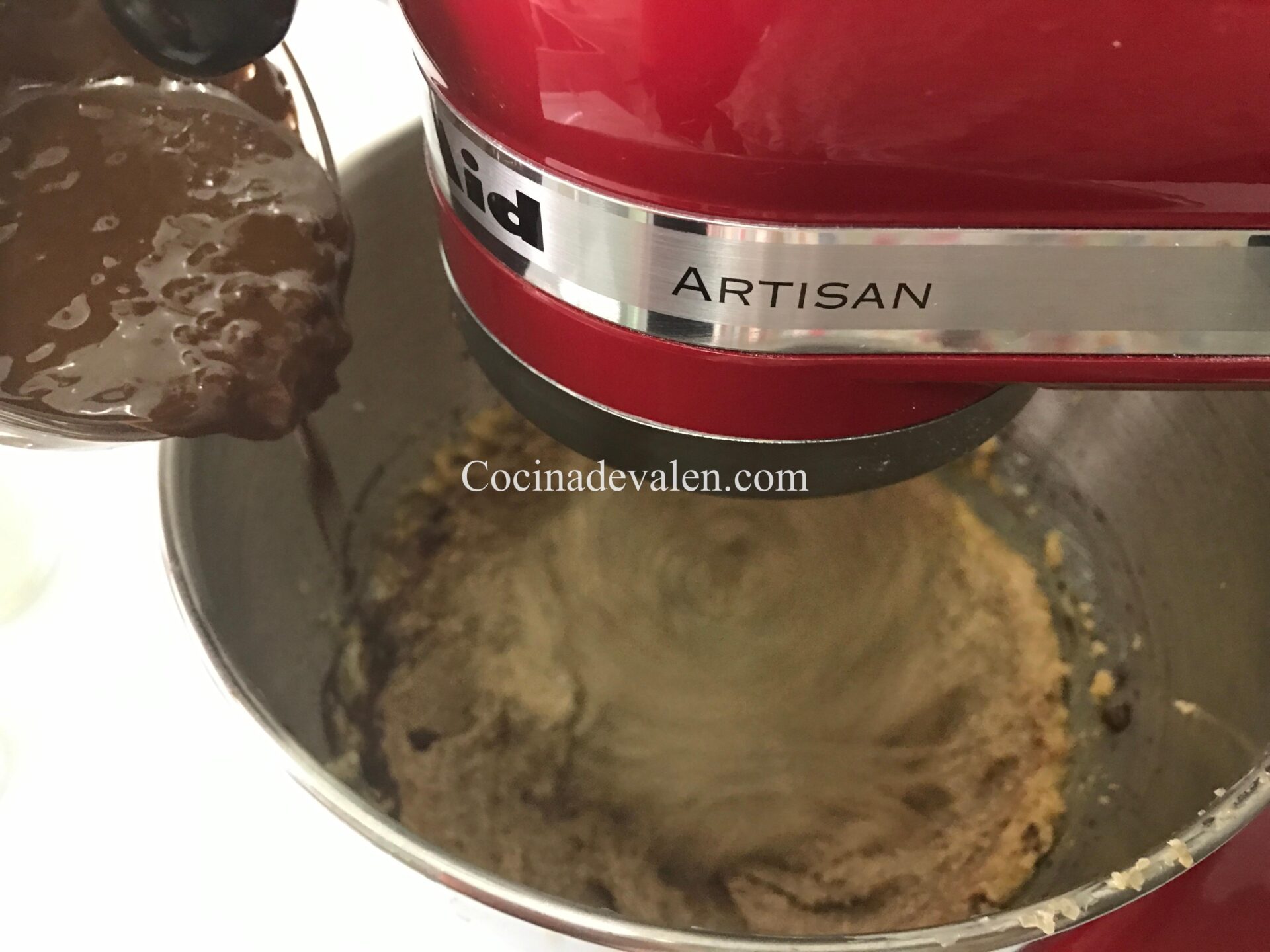 Bizcocho de Chocolate y frutos secos - Cocina de Valen