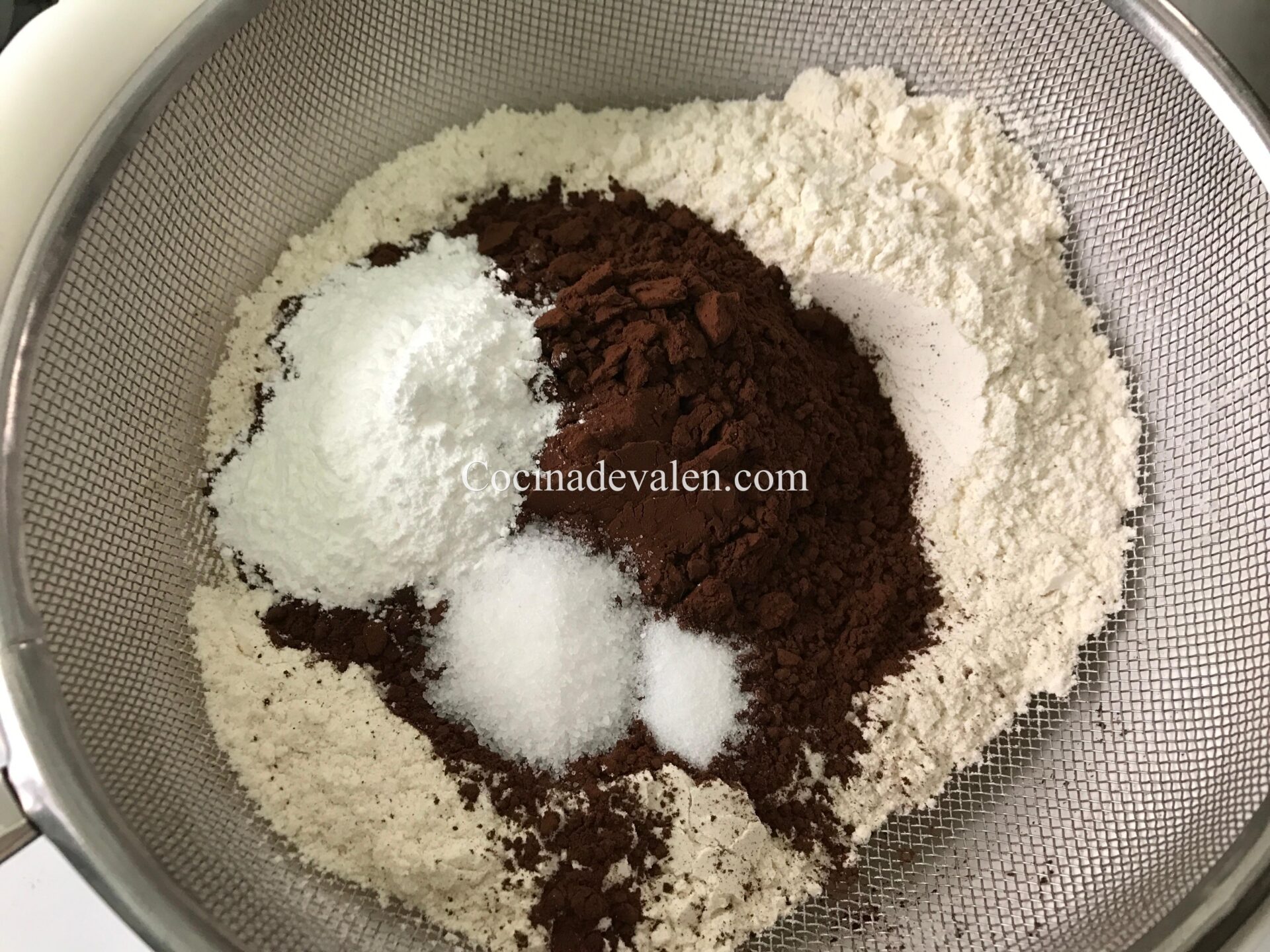 Bizcocho de chocolate muy jugoso Bizcocho de chocolate muy jugoso - Cocina de Valen
