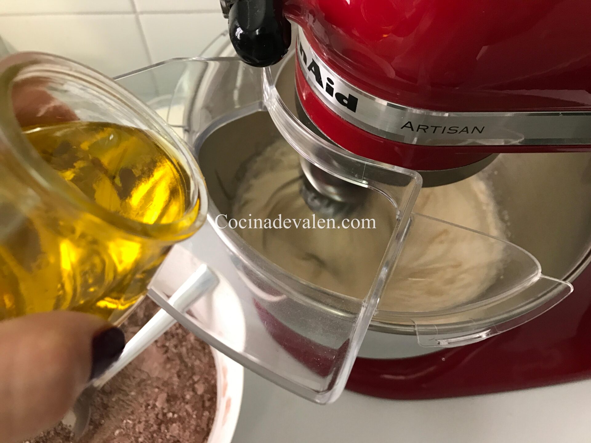 Bizcocho de chocolate muy jugoso Bizcocho de chocolate muy jugoso - Cocina de Valen