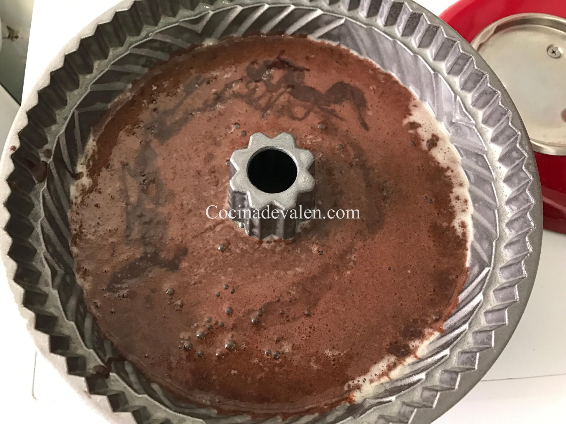 Bizcocho de chocolate muy jugoso Bizcocho de chocolate muy jugoso - Cocina de Valen