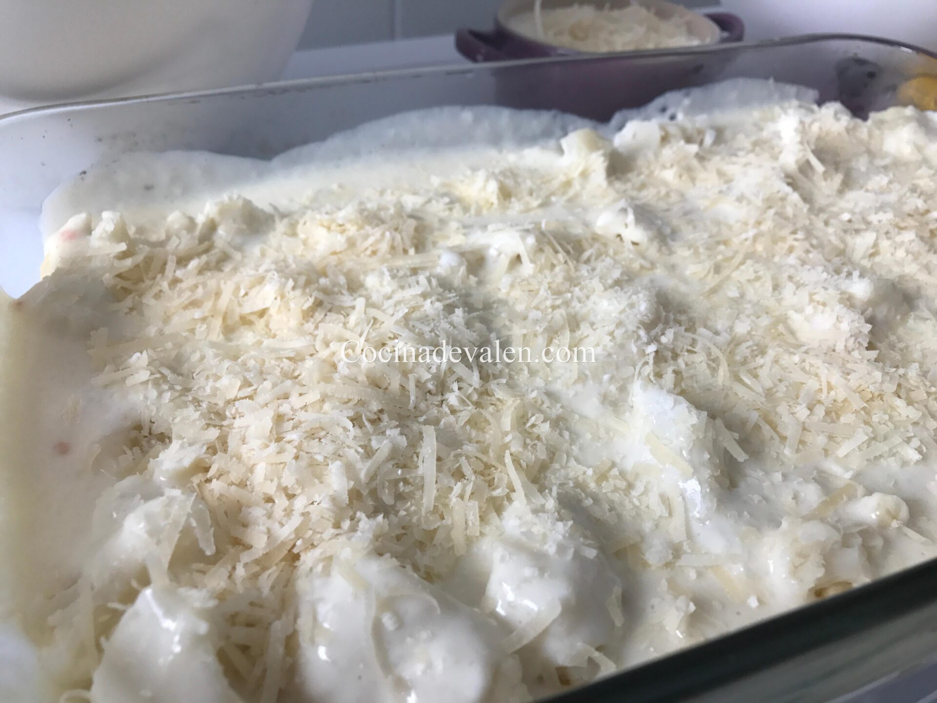 Coliflor gratinado - Cocina de Valen