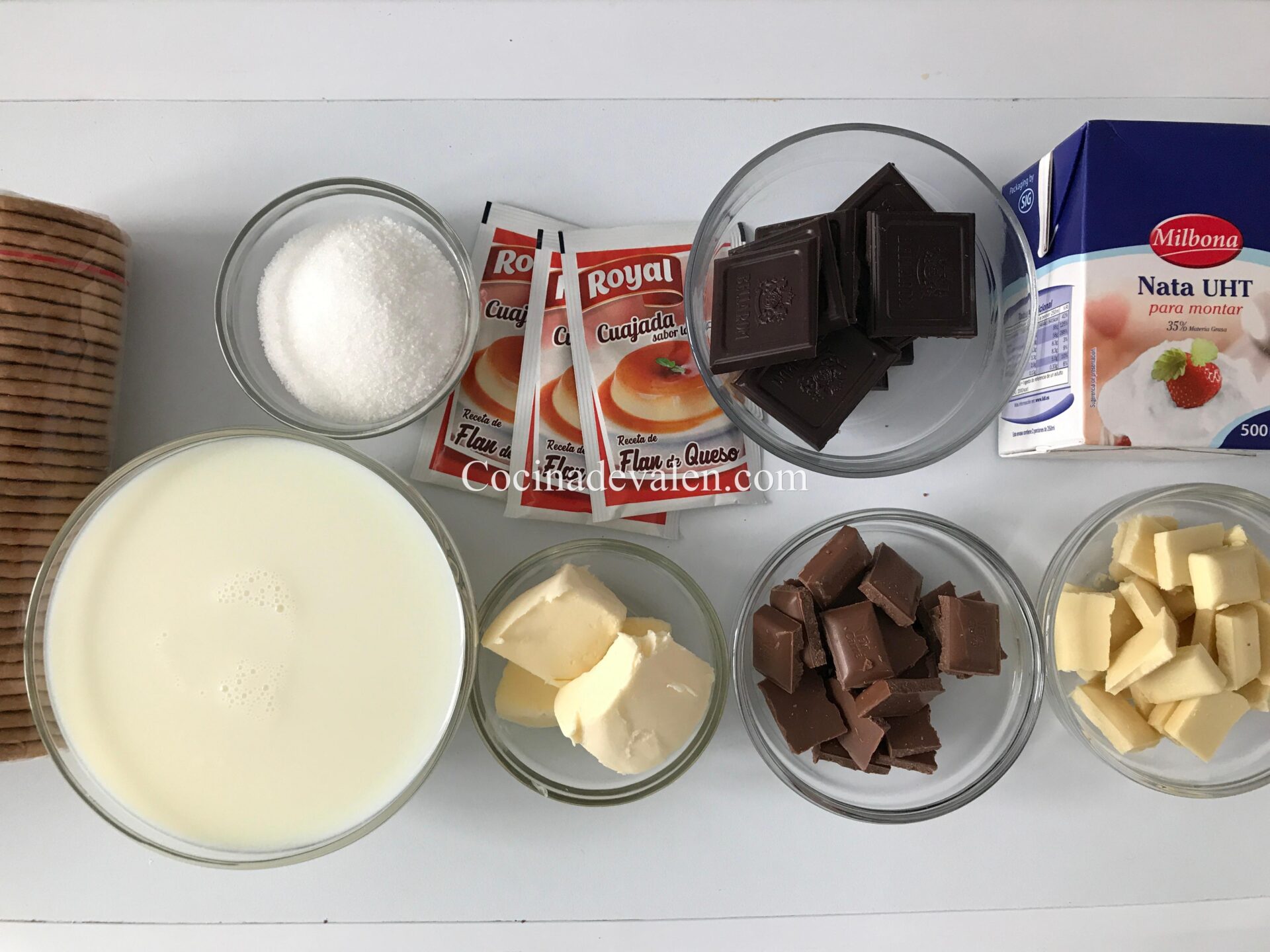 Tarta Tres Chocolates