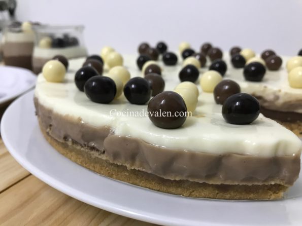 Tarta Tres Chocolates