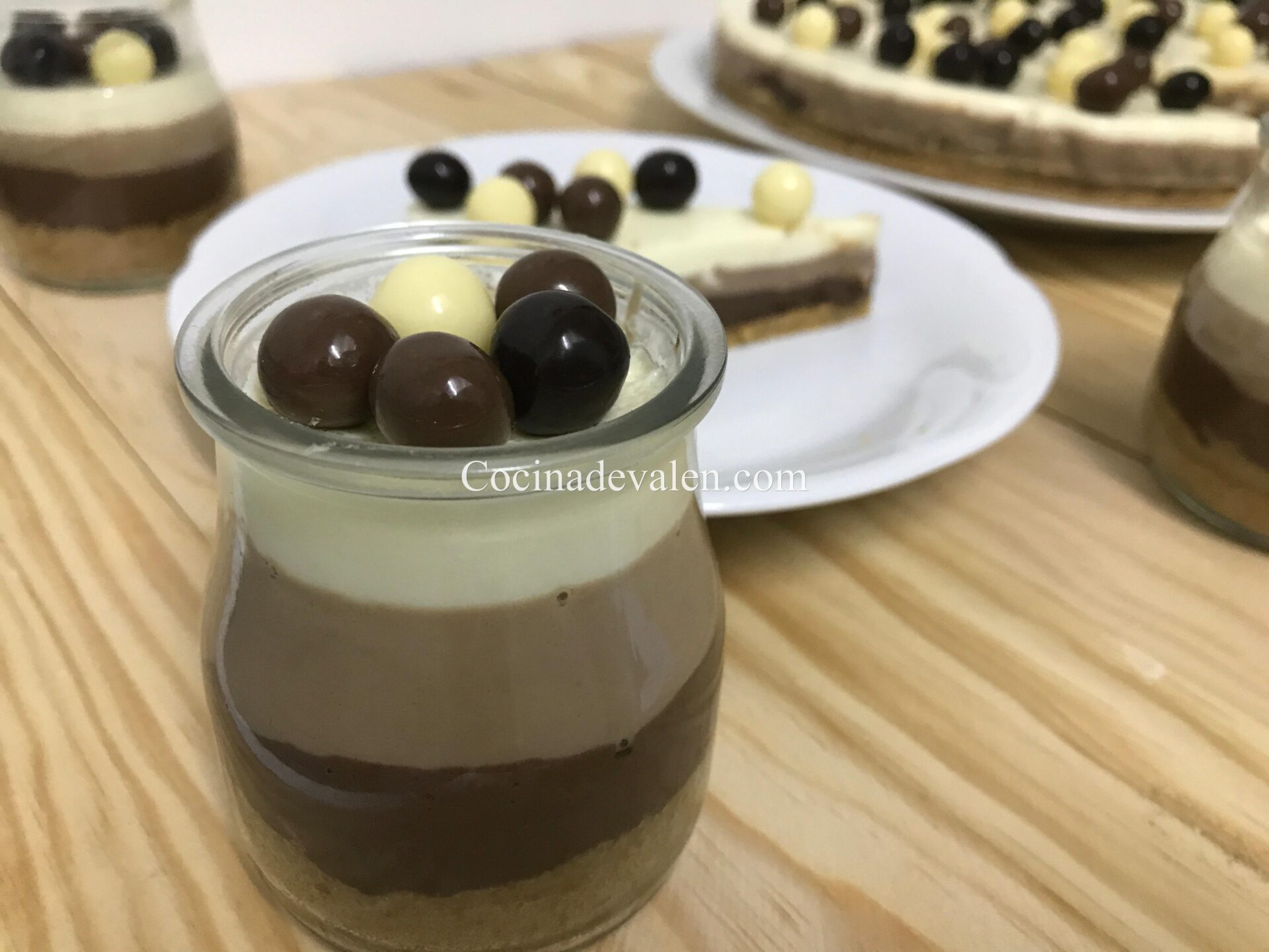 Tarta Tres Chocolates