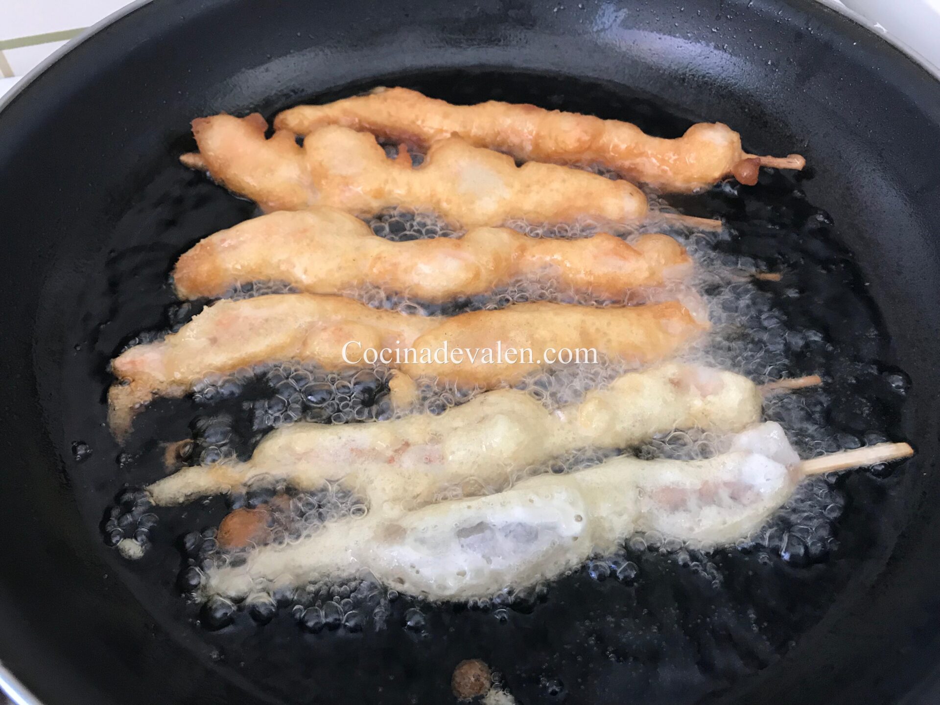 Gambas Tempurizadas - Cocina de Valen