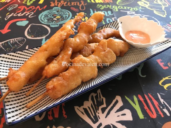 Gambas Tempurizadas - Cocina de Valen